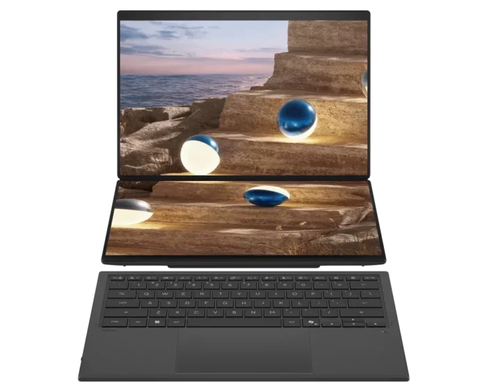 ASUS ZenBook DUO UX8407-SN152WS(Intel® Core™ Ultra 9 386H Processor/32GB LPDDR5X RAM/1TB NVMe PCIe 4.0 SSD/Dual 14-Inch 3K OLED Touch Displays/Windows 11 Home) - Image 2