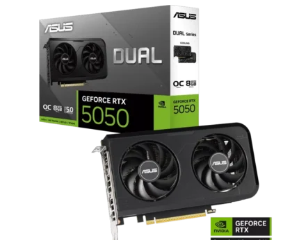 ASUS Dual GeForce RTX™ 5050 8GB GDDR6 OC Edition Graphics Card
