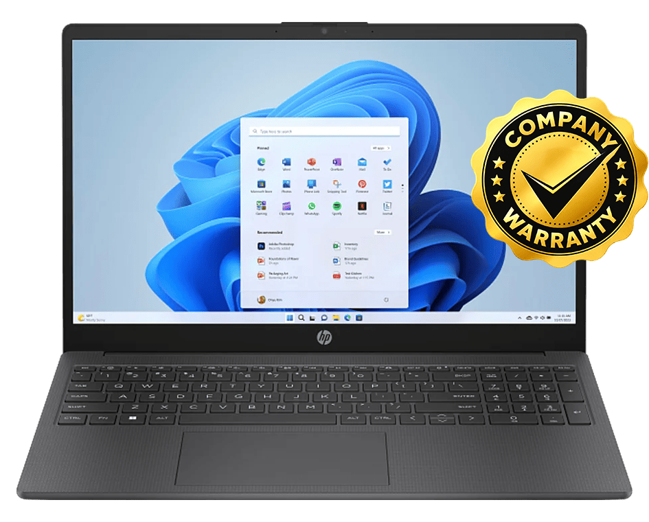 HP Laptop 15-fd1315TU HP 15-fd1319TU Laptop (Intel® Core™ 3 Processor 100U/8GB DDR4 RAM/512GB NVMe SSD/15.6" FHD Display/Windows 11 Home) - Image 1