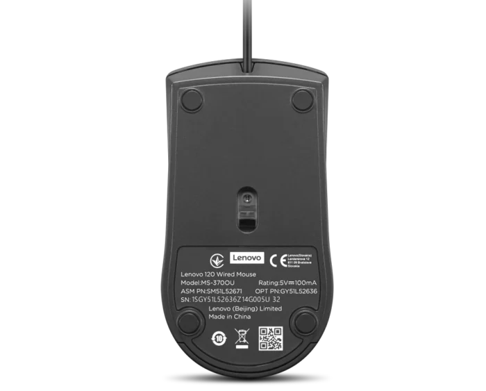 Lenovo 120 Wired Mouse - Image 2