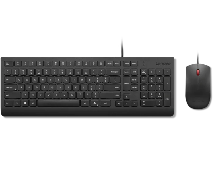 Lenovo Essential Wired Combo Keyboard and Mouse - Image 2
