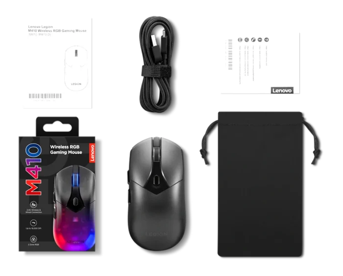 Lenovo LEGION M410 RGB Wireless Gaming Mouse - Image 5