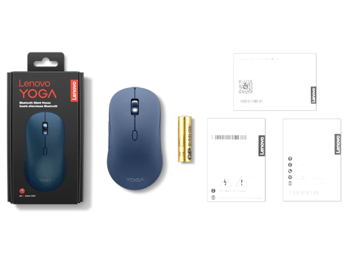 Lenovo YOGA Bluetooth Silent Mouse (Cosmic Blue) - Image 2