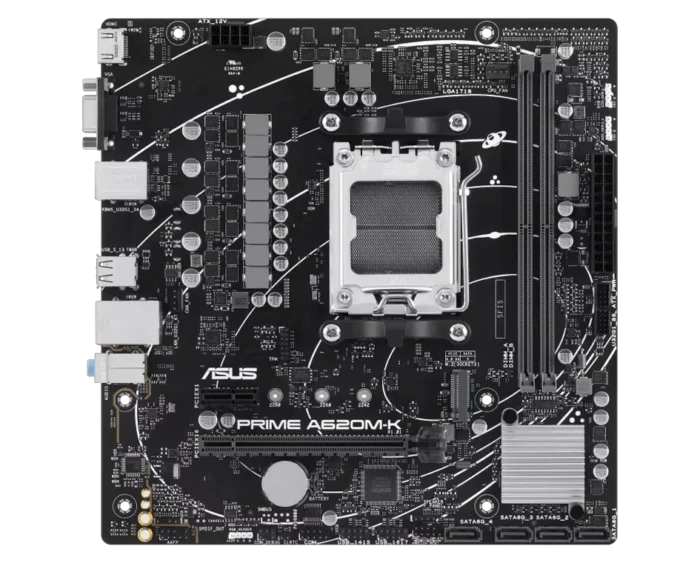 ASUS PRIME A620M-K DDR5 Motherboard - Image 4