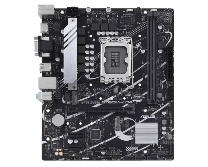 ASUS PRIME B760M-K D4 DDR4 Motherboard - Image 2