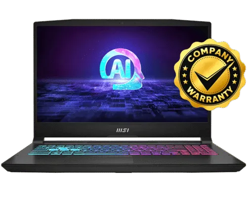MSI KATANA A15 AI B8VE Gaming Laptop (AMD Ryzen™ 7 8845HS Processor/1TB NVMe SSD/16GB DDR5 RAM/RTX 4050 6GB/15.6" FHD (1920x1080),144Hz, IPS-Level/Windows 11 Home)