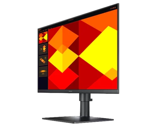 SAMSUNG Essential S4 S40GD 24 Inch IPS Full HD 100Hz Height Adjustable Monitor - Image 2
