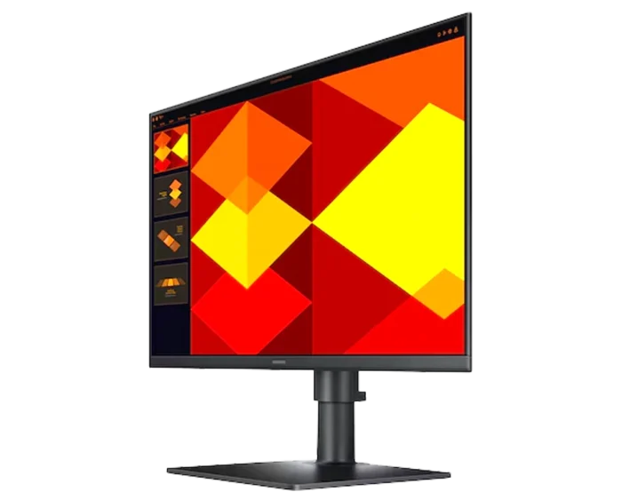 SAMSUNG Essential S4 S40GD 24 Inch IPS Full HD 100Hz Height Adjustable Monitor - Image 2