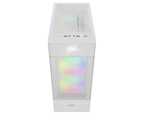 GAMDIAS AURA GC5 ELITE ARGB Case-White - Image 2
