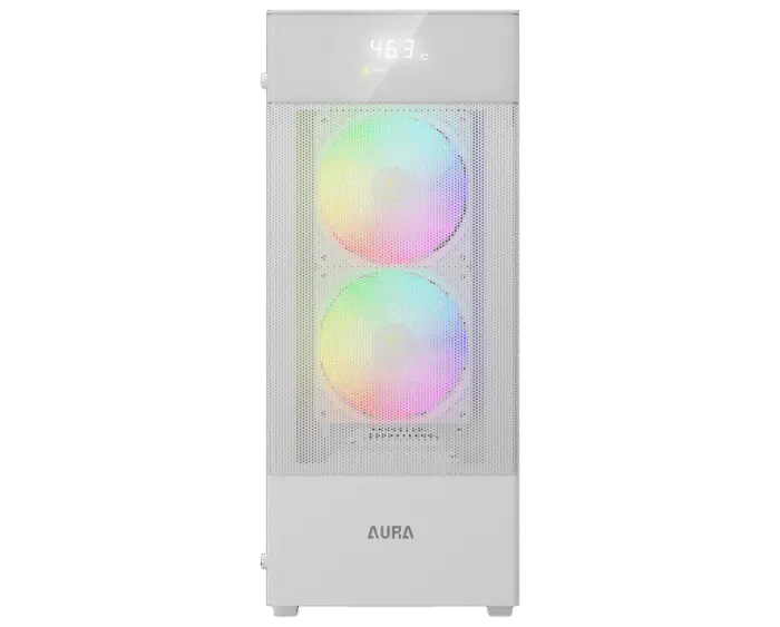 GAMDIAS AURA GC5 ELITE ARGB Case-White - Image 3