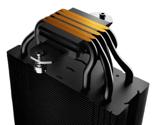 GAMDIAS BOREAS M2-51D Air Cooler-Black - Image 4