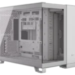 CORSAIR 2500X Mid-Tower Dual Chamber PC Case - White