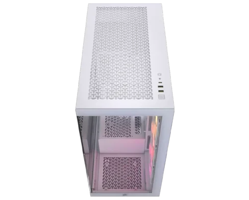 CORSAIR 3500X ARGB Mid-Tower PC Case - White - Image 2