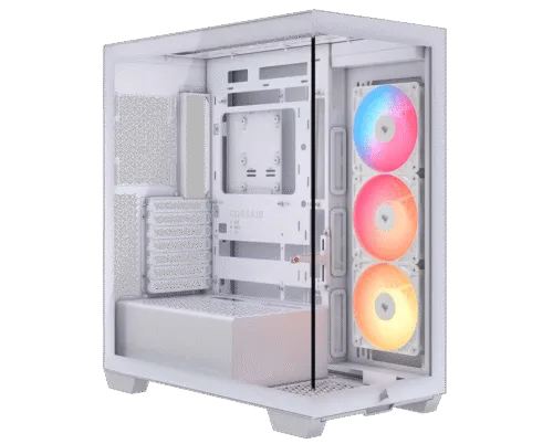 CORSAIR 3500X RS-R ARGB Mid-Tower PC Case - White