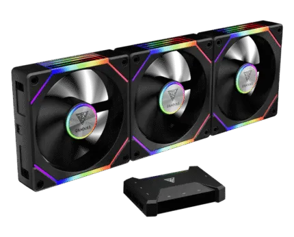 GAMDIAS AEOLUS P2-1203U ARGB PWM 120mm Fan Pack