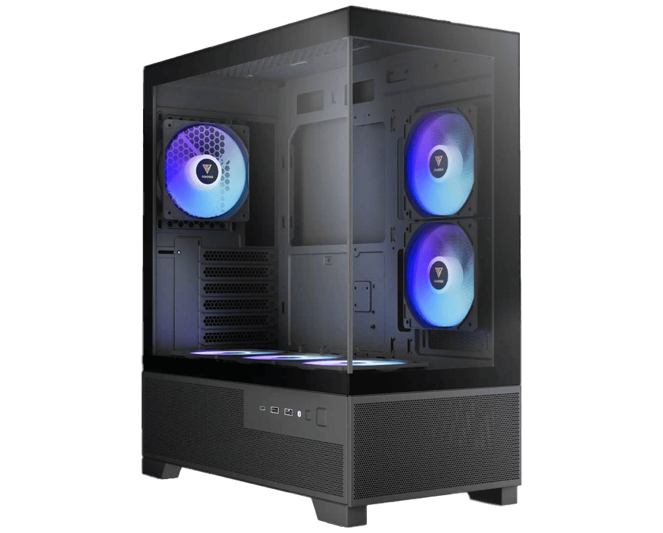 GAMDIAS AURA GC12 ARGB GAMING GAMDIAS AURA GC12 ARGB Case - Image 1