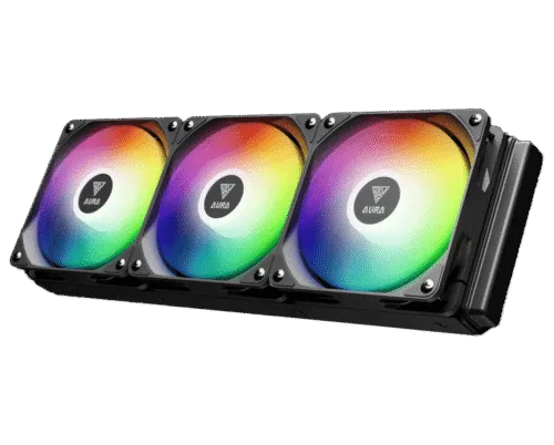 GAMDIAS AURA GL360 Digital ARGB Liquid CPU Cooler - Image 2