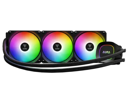 GAMDIAS AURA GL360 Lite RGB Liquid CPU Cooler