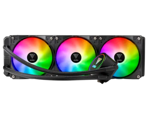 GAMDIAS AURA GL360 RGB Liquid CPU Cooler - Image 2