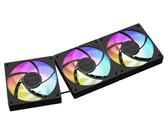 GAMDIAS CHIONE E4 360 V2 ARGB Liquid CPU Cooler - Image 4