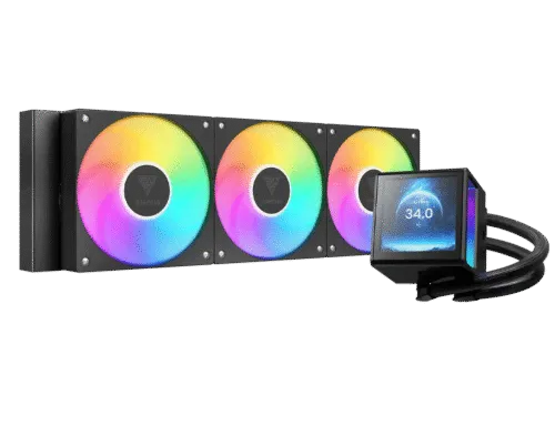GAMDIAS CHIONE P5-360 ARGB 360MM Liquid Cooler - Image 2