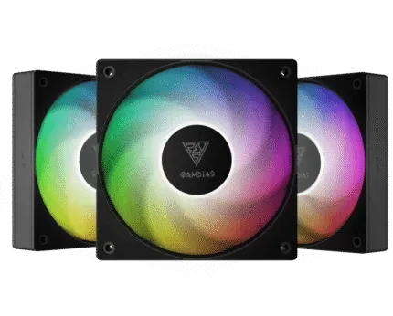 GAMDIAS NOTUS M1 1203 ARGB 120MM PWM 3 Fan Pack