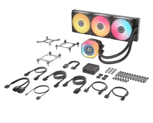 CORSAIR iCUE LINK TITAN 360 RX LCD Liquid CPU Cooler - Image 3