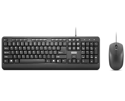 Lenovo 160 Wired Keyboard & Mouse Combo