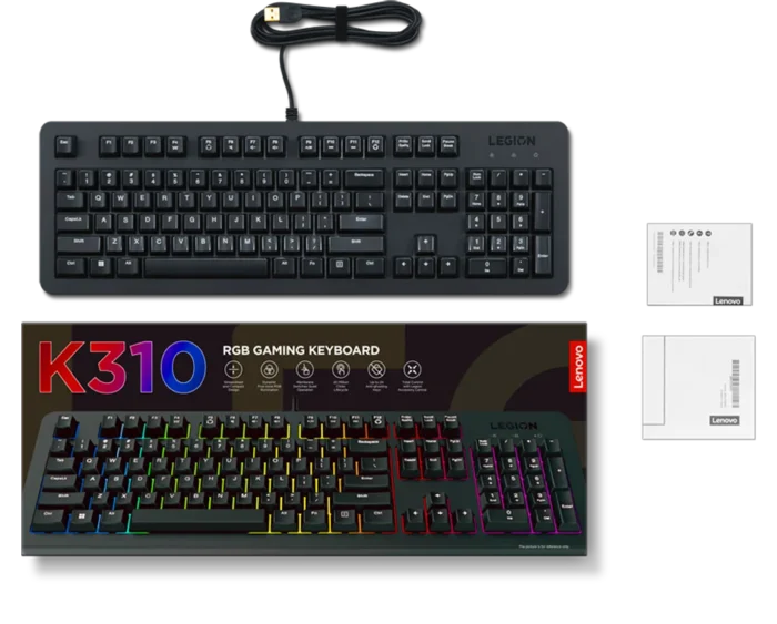 Lenovo LEGION K310 RGB Gaming Keyboard - Image 2