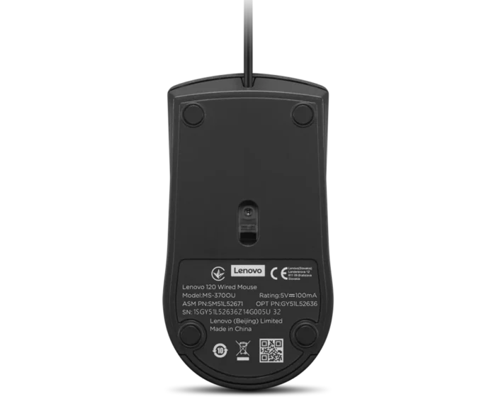 Lenovo 120 Wired Mouse - Image 2