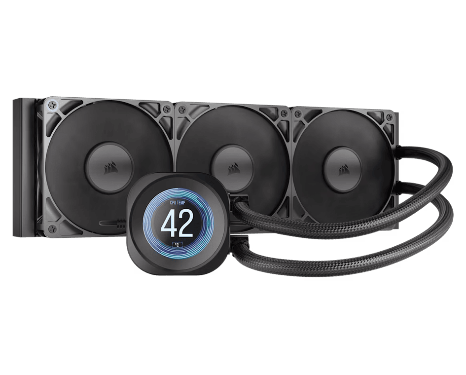 NAUTILUS 360 RS LCD Liquid CPU Cooler CORSAIR NAUTILUS 360 RS LCD Liquid CPU Cooler - Image 1