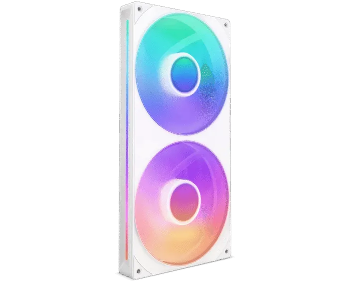 NZXT F280 RGB CORE 280mm Single Frame Black FAN-White - Image 2