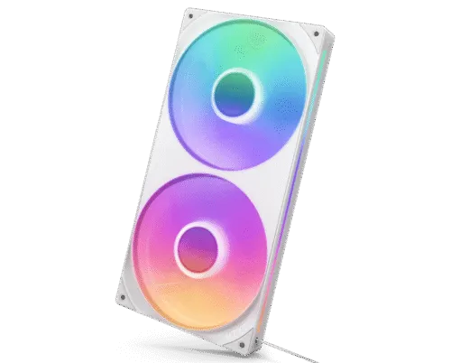 NZXT F280 RGB CORE 280mm Single Frame Black FAN-White - Image 3