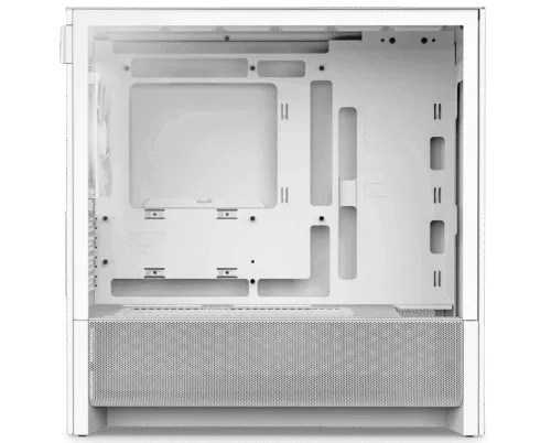 NZXT H3 Flow Micro-ATX Airflow Case-White - Image 7