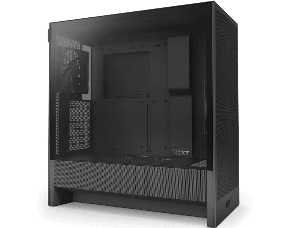 NZXT H5 FLOW BLACK ATX MID TOWER CASe NZXT H5 Flow Compact Mid-Tower ATX Airflow Case - Image 1