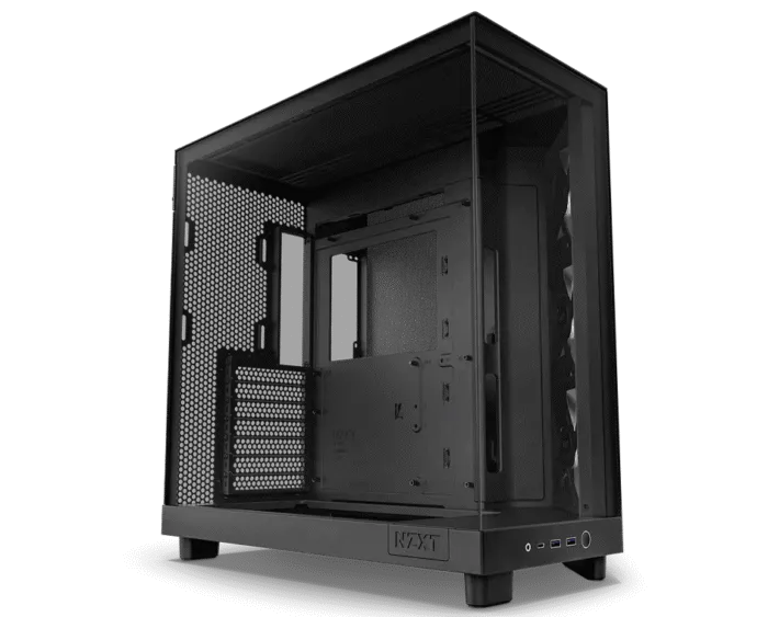 NZXT H6 Flow RGB Compact Dual-Chamber Mid-Tower Airflow Case - Image 2