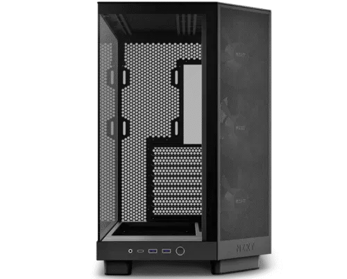 NZXT H6 Flow RGB Compact Dual-Chamber Mid-Tower Airflow Case - Image 3