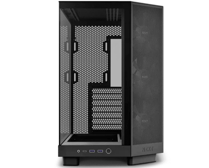 NZXT H6 Flow RGB Compact Dual-Chamber Mid-Tower Airflow Case - Image 3