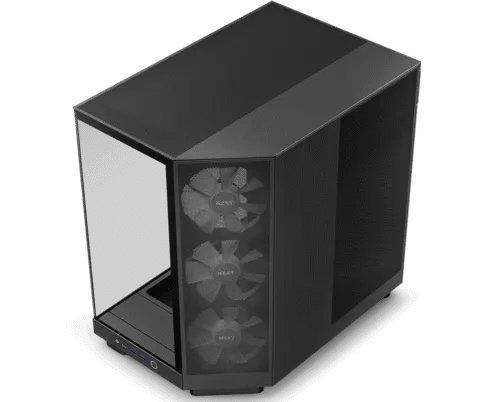 NZXT H6 Flow RGB Compact Dual-Chamber Mid-Tower Airflow Case - Image 5