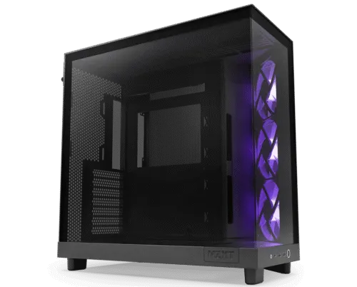 NZXT H6 Flow RGB Compact Dual-Chamber Mid-Tower Airflow Case