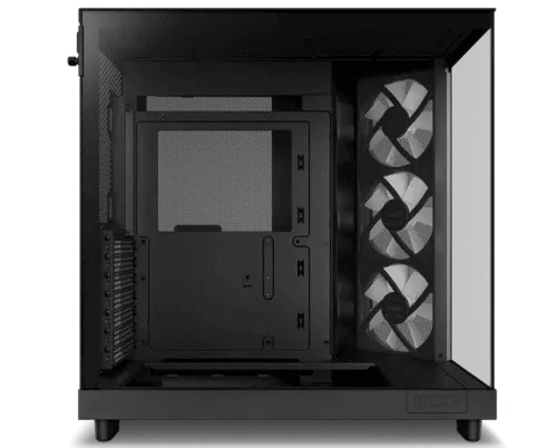 NZXT H6 Flow RGB Compact Dual-Chamber Mid-Tower Airflow Case - Image 8