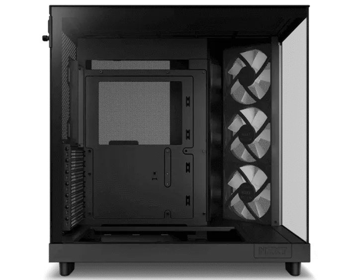 NZXT H6 Flow RGB Compact Dual-Chamber Mid-Tower Airflow Case - Image 8