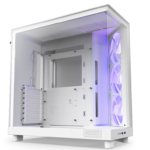 NZXT H6 Flow RGB Compact Dual-Chamber Mid-Tower Airflow Case-White