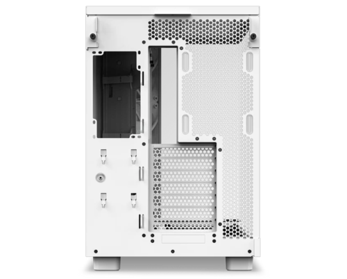 NZXT H6 Flow RGB Compact Dual-Chamber Mid-Tower Airflow Case-White - Image 6