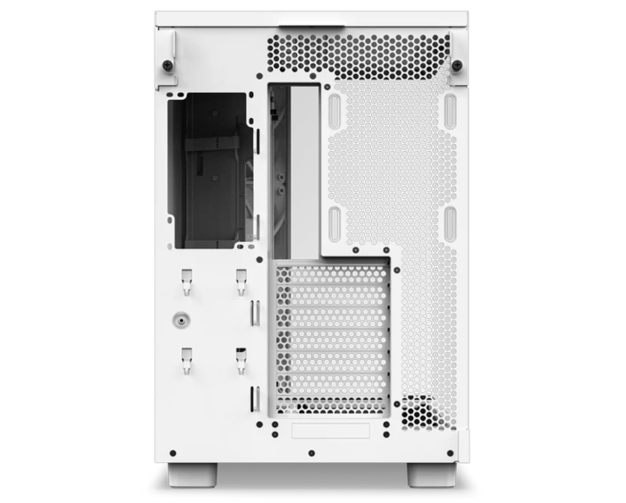 NZXT H6 Flow RGB Compact Dual-Chamber Mid-Tower Airflow Case-White - Image 6
