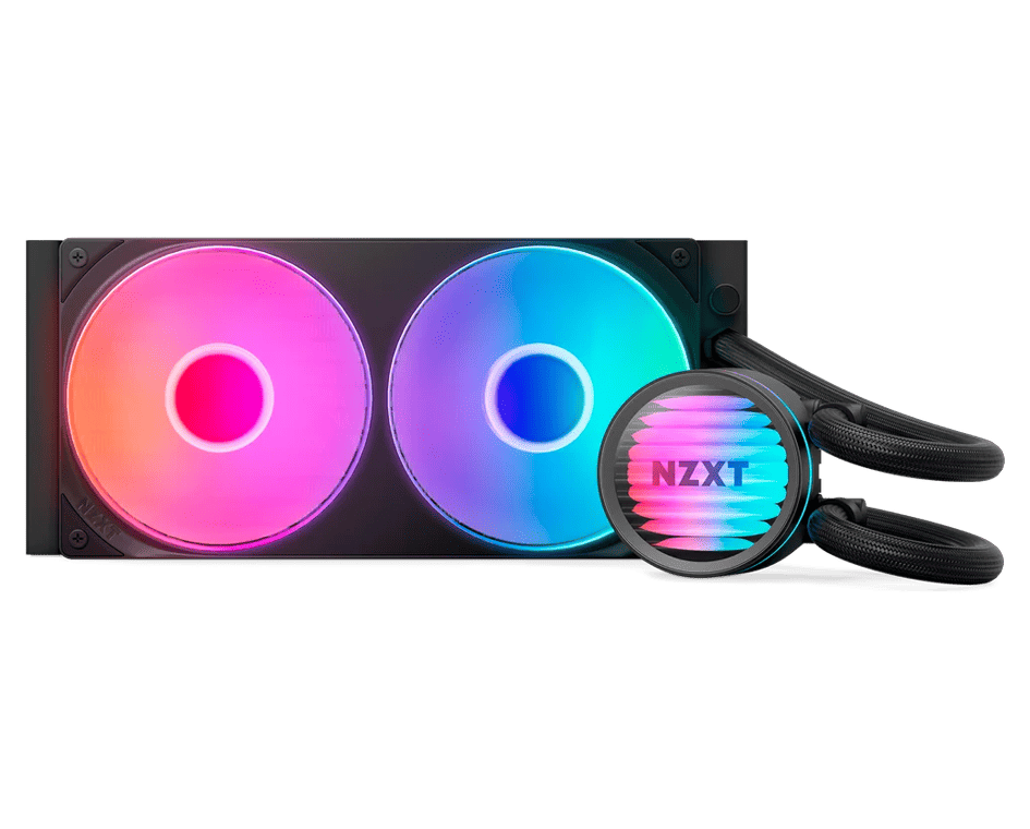 NZXT KRAKEN CORE 240 RGB BLACK-1 NZXT Kraken Core 240 RGB AIO Liquid Cooler - Image 1