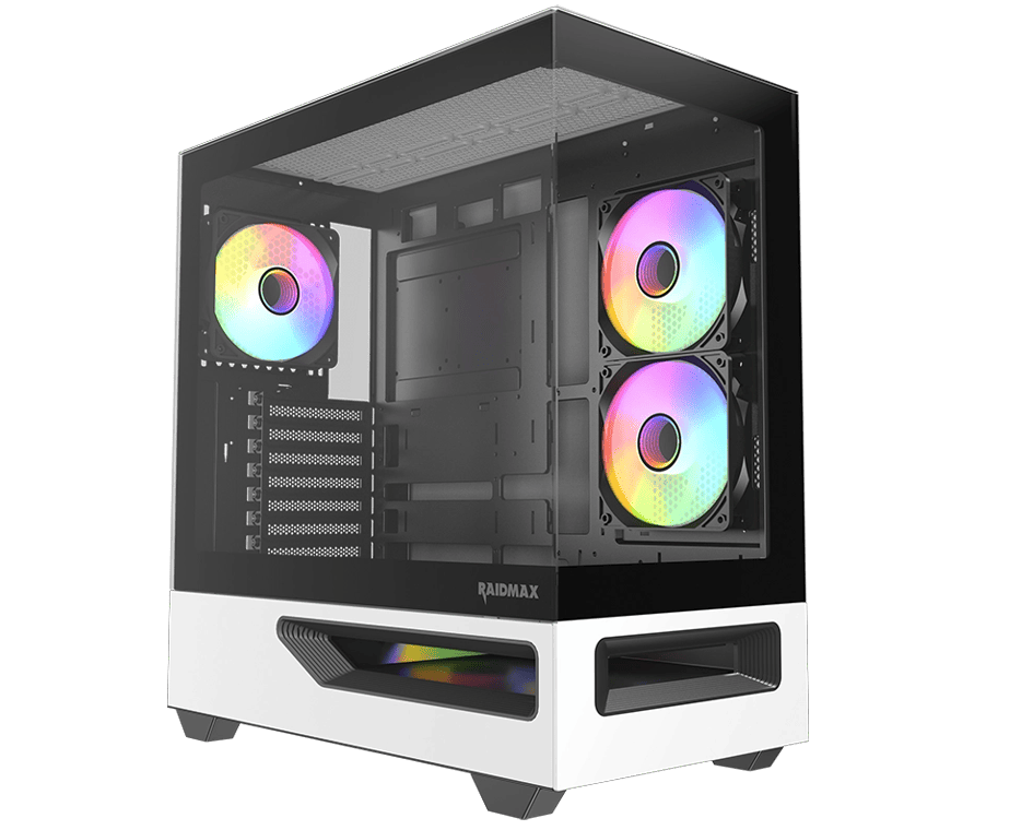 RAIDMAX HURIKKAN H200 CASE H200ZA-1 RAIDMAX HURIKKAN H200 Mid-Tower Gaming Case - Image 1