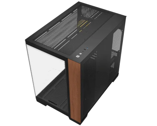 RAIDMAX INFINITA i610 Wood Black ARGB Mid-Tower Case - Image 3