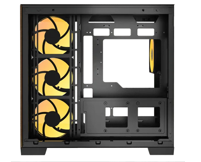 RAIDMAX INFINITA i610 Wood Black ARGB Mid-Tower Case - Image 4