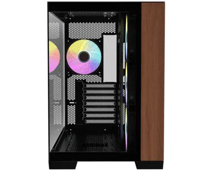 RAIDMAX INFINITA i610 Wood Black ARGB Mid-Tower Case